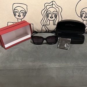 Authentic Salvatore Ferragamo sunglasses